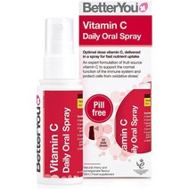 영국 베러유 BetterYou 아세로라 체리 추출물 비타민C 데일리 액상 스프레이 25ml, 1팩