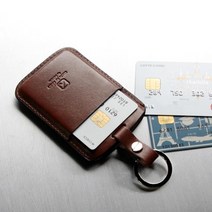 SM7 뉴아트 카드포켓 파우치 스마트키홀더 구형키 3버튼 키홀더 SM5 임프, SMCP-902 브라운각인X