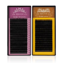 2+1 엘라시아 실크 속눈썹연장 재료 셀프 속눈썹, 1. J컬, 1. 0.10, 2. 9mm