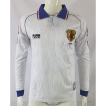 1998 일본 국대 축구 유니폼 어웨이 긴팔 레트로 쿠보 미토마 나카타 오카자키 티셔츠