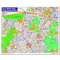 강서구 내발산 우장산 화곡6동 본동 등촌1동 지번지도 105cm x 75cm SE, 1.종이코팅