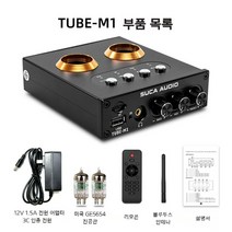 미니 엠프 진공관엠프 블루투스 5.0 이동식 오디오, 5654W 진공관 업그레이드 버전