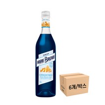 마리브리자드 블루큐라소 시럽 700ml (6개박스), 단품