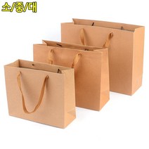 아빠 선물가방백 생일 의류봉투 종이 쇼핑백 5개 기본 일반종이백 튼튼 서포트백 데코, 단일사이즈