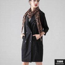 가바바 여성 빅사이즈 세련된 디자인으로 가을나기 모던시크 맥코트 아우터 G69872