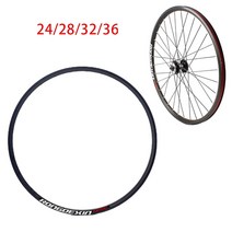 자전거휠 디스크휠 로드 픽시 휠셋 20 인치 산악 림 24283236 홀 더블 림 더블, 24인치 36홀