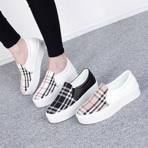 4cm 통굽 체크 슬립온 CNK에스파_B1 (6536558)