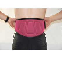 홈짐 남녀용 피트니스 웨이트 리프팅 벨트 바벨 덤벨 트레이닝 백 서포트 체육관 스쿼트 딥 파워 허리 브레이스, L, 04 pink