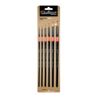 루벤스 720R 수채화 환 붓 6 pcs, 4세트