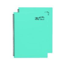 인터탑 대용량 악보파일 양면이 편리한 메모가능 50p A4 1+1, 민트(1+1)
