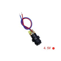 뜨거운 판매 650nm 5mw 레드 포인트라인크로스 레이저 모듈 헤드 유리 렌즈 초점 가능 산업 클래스, 4.5v 포인트