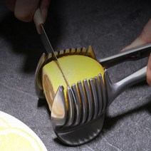 알루미늄 합금 주방 핸드 헬드 오렌지 레몬 슬라이서 토마토 절단 클립 과일 슬라이서 양파 슬라이서 주방 항목, 1