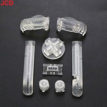 게임 악세사리 용품 JCD-고품질 AB 컬러풀 L R 버튼 키패드 1 세트 게임보이 어드밴스 프레임 GBA D 패드, 한개옵션1, 09 transparent
