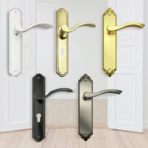 [우틸하우스] 모티스락 열쇠형 더미형 레버형 손잡이 문목 중문 가구손잡이 문손잡이 도어핸들, WJ001D 골드무광 모티스