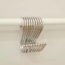 S고리(10P)소 중 대 에스고리 커텐걸이 소품걸이 캠핑소품걸이, S고리 대(5P)9cm(+200)