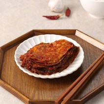 [4월 특가] 국산 노란 콩잎무침 콩잎김치 1kg 반찬