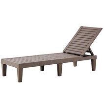 야외 파티오 사용을 위한 의자 | 5인용 나무 질감 디자인 방수 쉬운 조립 330인치524354