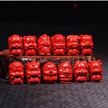 연화 천연 고함량 경면주사 진사 12지신 비즈공예 DIY, 개