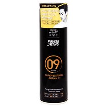 미쟝센 파워스윙 슈퍼 스트롱 스프레이 왁스 200ml 미용실 셀프 헤어 볼륨 탈모 스타일링 10대 20대 30대 남자 여자 친구 생일 선물