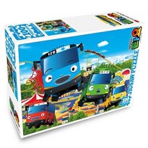 기타 바보사랑[플랜디오]꼬마버스 타요 직소퍼즐 100pcs 놀이동산