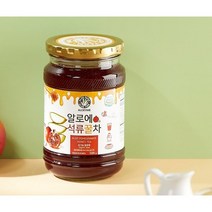 알로에팜 알로타임 거제 특산물 유기농 알로에 석류꿀차, 1개, 500g