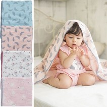 메이커키즈 잠이 솔솔 요루거즈 블랭킷 0-6세 203767, 깃털민트