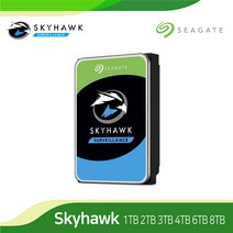 씨게이트 3년 보증 스카이호크 HDD CCTV DVR용 저장장치 1TB 2TB 3TB 4TB 6TB 8TB 하드디스크, 씨게이트 SkyHawk 정품 3TB