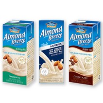 아몬드브리즈 프로틴 오리지널 초콜릿 24개입 한박스 프로틴음료, 아몬드브리즈 오리지널 24개입, 1개