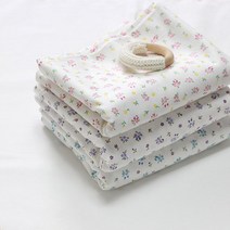 패브릭샵 20수면 라이블리플라워 3컬러, 블루