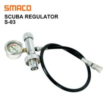 미니 산소통 SMACO 스쿠버 다이빙 실린더 탱크 호흡기 헤드 알루미늄 장비 리필 어댑터, [03] S03 Adaptor, 3.S-03