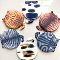 [모다온]메모리폼 푹시한 두꺼운 사무실 회사 의자 쇼파 방석#4497EA