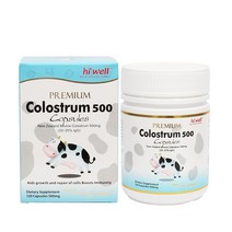 하이웰 뉴질랜드 프리미엄 초유 500mg 120캡슐, 1개