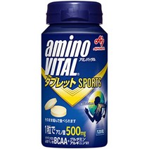일본 아미노바이탈 BCAA 글루타민 아르기닌 120정, 1개, 120 알 (x 1) + 단품