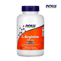 나우푸드 L-아르기닌 500mg 250정 NOW Foods L-Arginine 500 mg 250 Veg Capsules