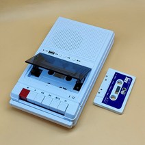 빈티지 레트로 테이프 레코더 녹음 어반아웃피터스, 스카이블루
