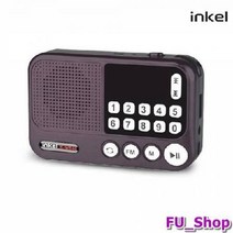 MP3 (블랙) 라디오 휴대용 스피커 (IK-WR40) (SM)인켈, 상세페이지 참조
