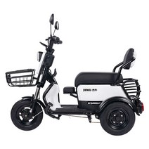 삼륜 전기 스쿠터 전동차 어르신 오토바이 농촌 삼륜차, 상세 페이지 참고, 800W 모터 - 60V22AH블랙골드 48V