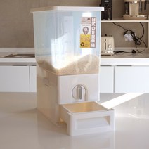 방습 밀폐 쌀디스펜서 잡곡통 계량 쌀통 10KG