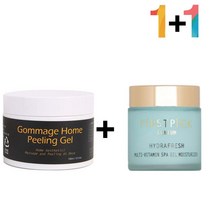 아하 바하 필링젤 피부 스킨 스케일링 셀프 청소년 사춘기 얼굴 딥 모공 케어 여드름 클렌징 폼 세수 세안 비누 10대 20대 여자 친구 선물, 고마쥐필링젤 1개_케어나이트크림 1개, 본상품선택