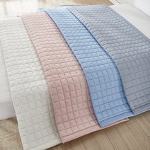 여름 삼베 침대 패드 매트리스 까는 이불 깔개, 핑크