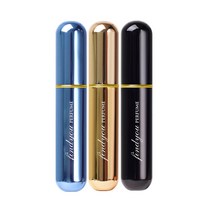 파인듀 다이소 향수 공병 8ml 3종 세트, 유광실버+유광골드+유광블랙