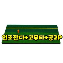 댕Ol몰 골프스윙연습매트 라인 바닥매트 E형(인조잔다 고무티 공2P), E형 골프 라인 바닥매트