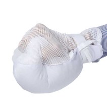 욕창방지 재활 용품 고령자 긁힘 및 빼내기 장갑 구속장갑 손목보호대 병상환자용 연질보호장갑 싱글 2, shk1077 부드러운 장갑 스트랩