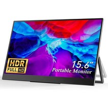 스마트TV 스마트티비 TV 50인치TV 55인치TV 휴대용 터치 모니터 15.6 4k usb c hdmi 두 번째 외부 모니터 forlaptop 데스크탑 macbook 전화, 터치 없는 1920년, 나는 플러그