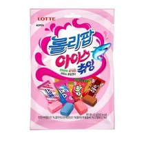 롯데제과 롤리팝 아이스츄잉 63g, 6개