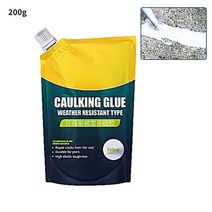 균열 보수제 틈새 매꿈 충전제 지붕 방수 누출 수리 시멘트 조인트 충전 접착제 코너, 02-200g