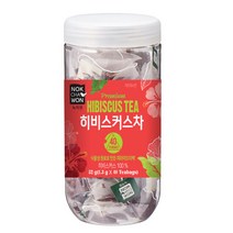 [녹차원] 히비스커스차 40T (피라미드 티백), 상세설명 참조