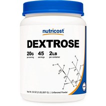 Nutricost 덱 스트로스 파우더 2 파운드 - 비 GMO 글루텐 무료 2 파운드 (팩 1)