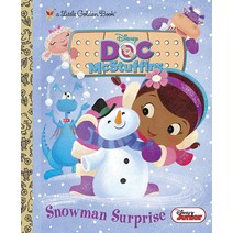 S나우man Surprise Junior: Doc McStuffins Little 골드en 북 하드cover
