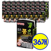 삼육두유 검은콩칼슘 140ml, 36개